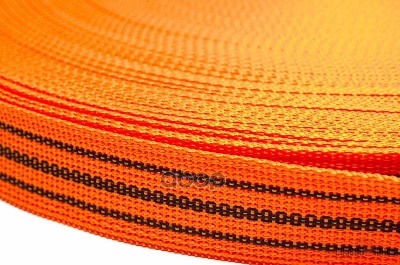 Стропа буксировочная (оранжевая) 6т. 100м.