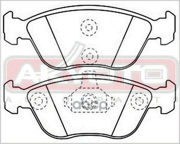 Колодки тормозные дисковые передние VOLVO VOLVO 850 C70 S70V70