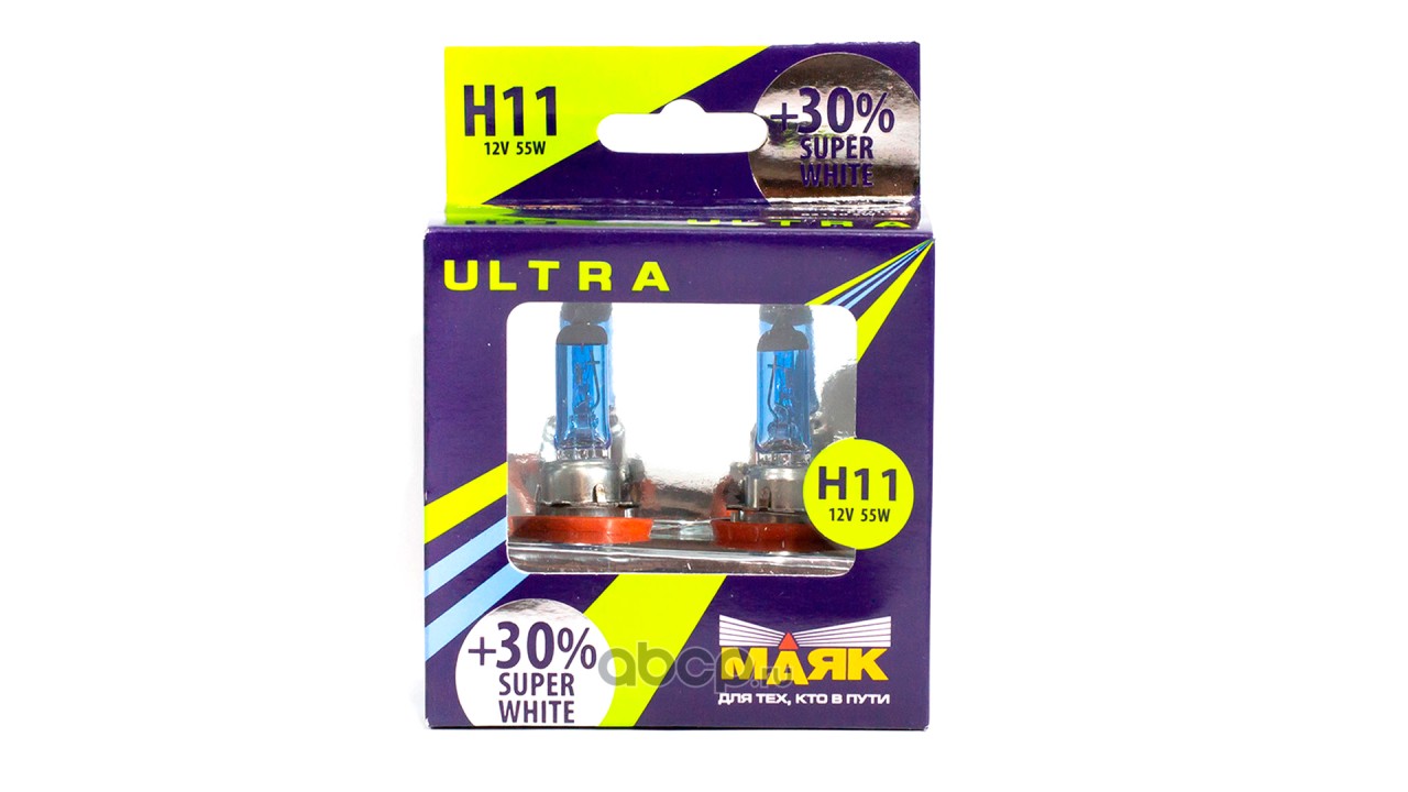Лампа h4 12v 55w маяк артикул. Лампа галогенная маяк ultra super light +100% 12v h7 55w 2 шт 82720sl+100. Маяк super white. Маяк h7 super white +30. Лампа h-7 12v 55w+30% маяк ultra super white.