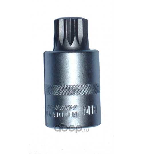 AIRLINE ATBS64 Головка 1/2" DR с вставкой SPLINE M16 длиной 55мм (AT-BS-64)