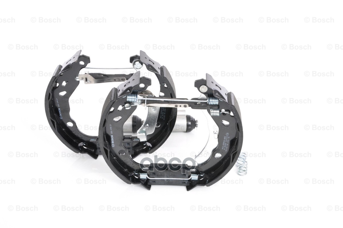 Комплект колодок барабанных  с тормозным цилиндром