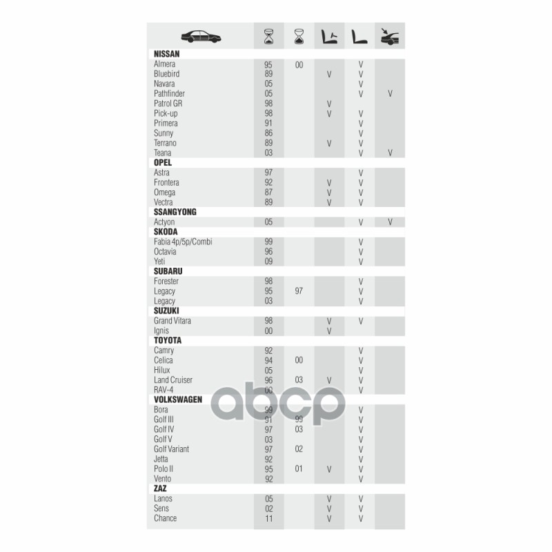 Щетка стеклоочистителя гибридная Premium AWM Н 19 R, 480 мм универсальная, 9-ть видов адаптеров
