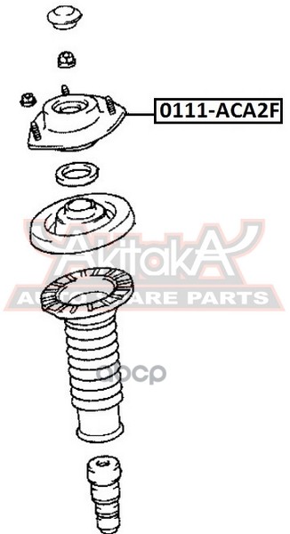 ОПОРА ПЕРЕДНЕГО АМОРТИЗАТОРА