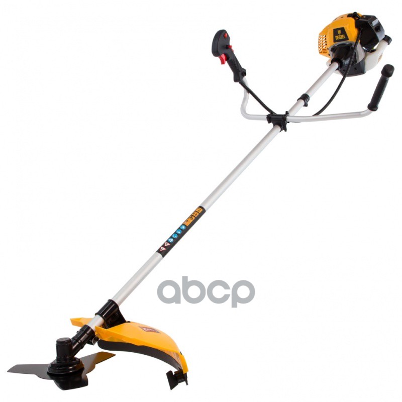 Триммер бензиновый DR-52, 52 см3, неразъемная штанга, состоит из 2 частей