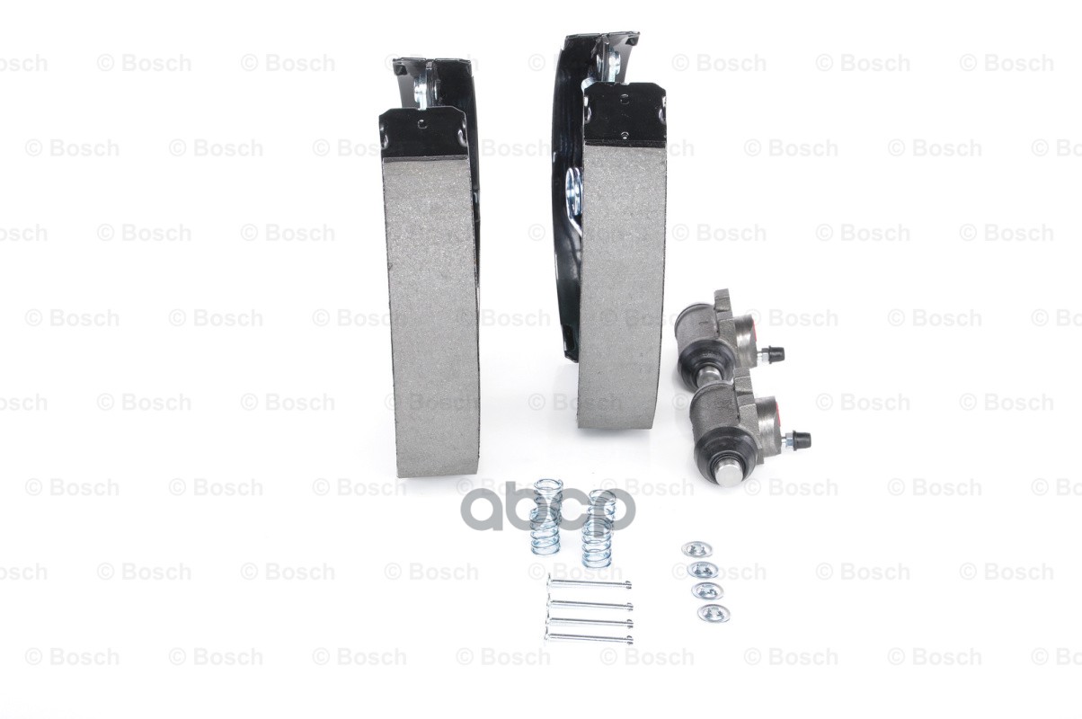 колодки барабанные 4шт.в сборе с цилиндрамиCitroen Berlingo, Peugeot Partner all 96>