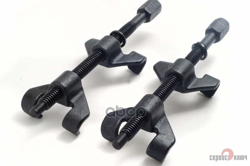 Стяжка пружин L=270 мм двойной крюк 2 шт. Сервис Ключ 77770