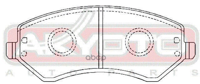 КОЛОДКИ ТОРМОЗНЫЕ ДИСКОВЫЕ ПЕРЕДНИЕ
