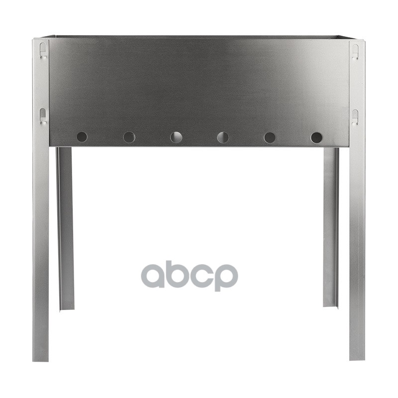 Мангал СОКОЛ ПОХОДНЫЙ  с 6 шампурами 350*250*350мм в коробке СОКОЛ