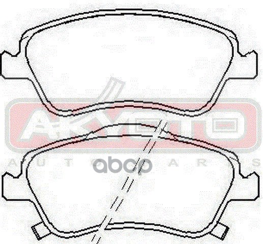 КОЛОДКИ ТОРМОЗНЫЕ ДИСКОВЫЕ ПЕРЕДНИЕ