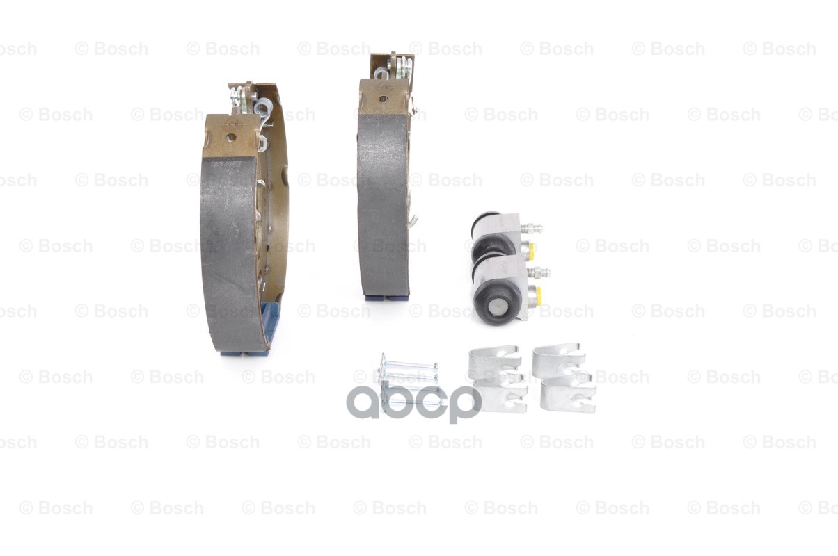 Комплект колодок барабанных  с тормозным цилиндром