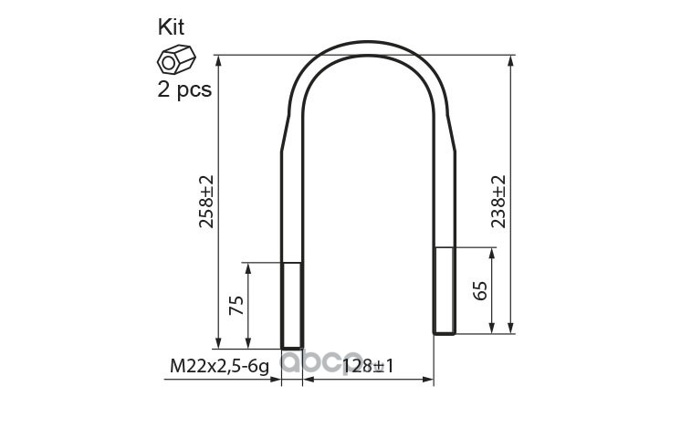 Стремянка рессоры круглая чертеж 98915215. Размеры стремянок рессор. 5х220. Размеры стремянок рессор. 5х220.