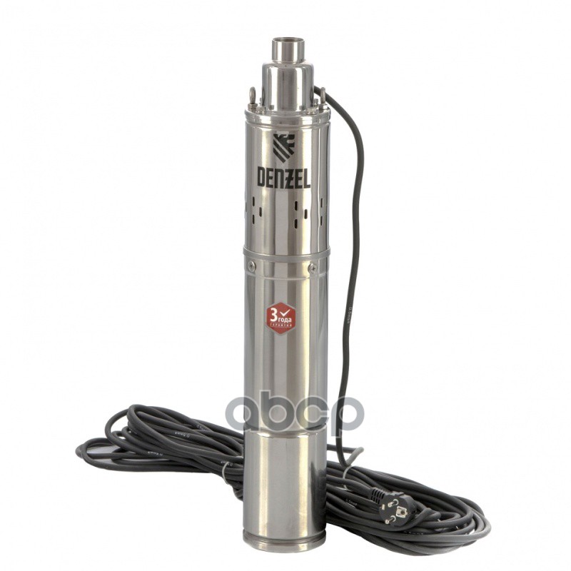 Скважинный насос DWS-3,5-100, винтовой, диаметр 3,5, 800 Вт, 1700 л/ч, напор 10