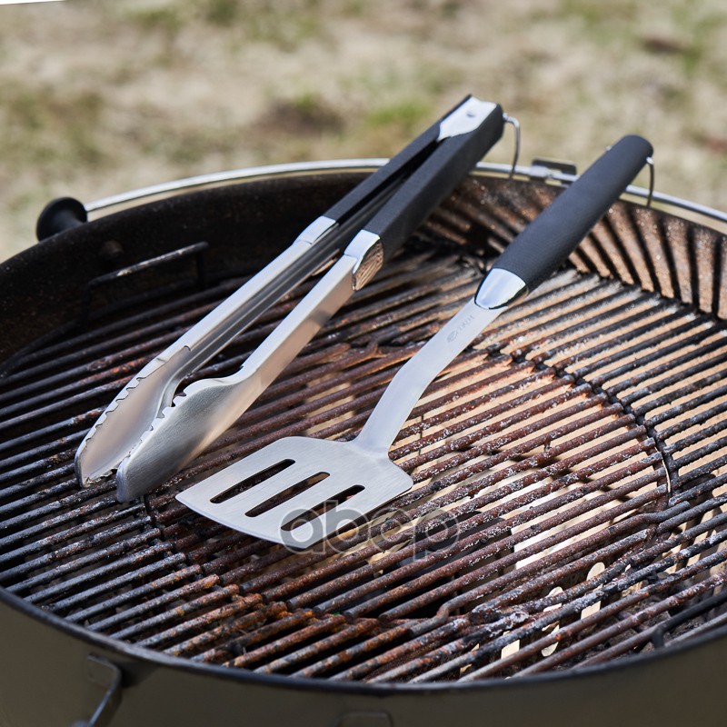 СОКОЛ Набор лопатка и щипцы для барбекю и гриля Комфорт 62-0047
