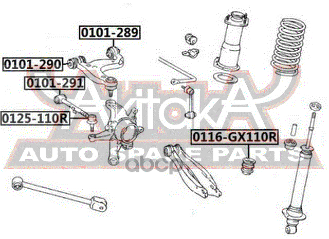 САЙЛЕНТБЛОК ЗАДНЕГО ПОПЕРЕЧНОГО РЫЧАГА