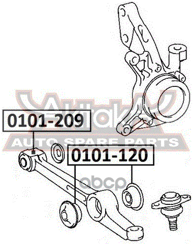 САЙЛЕНТБЛОК ПЕРЕДНЕГО РЫЧАГА