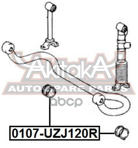 ВТУЛКА ЗАДНЕГО СТАБИЛИЗАТОРА