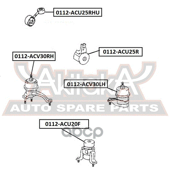 ПОДУШКА ДВИГАТЕЛЯ ПРАВАЯ