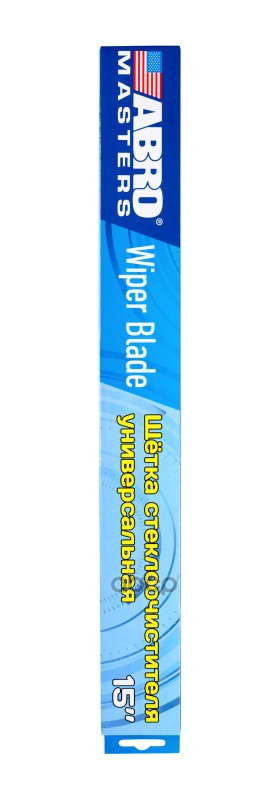 Щетка стеклоочистителя ABRO 380 мм (15 дюймов) Щётки стеклоочистителя ABRO отвечают самым высоким требованиям и мировым стандартам качества:— равномерно и качественно очищают от загрязнений всю охватываемую ими поверхность— обладают высокой износостойкост