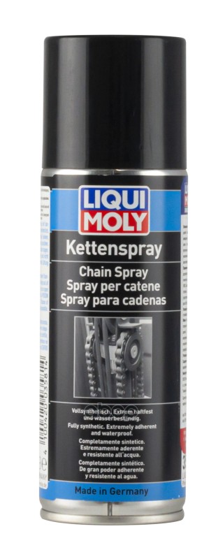 Liquimoly Kettenspray (0.2L) Смазка-Спрей По Уходу За Цепями Мотоциклов! LIQUI MOLY арт. 3581