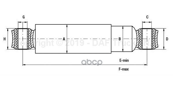 Амортизатор кабины {ST01}