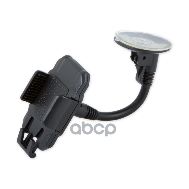 Держатель телефона/навигатора на лобовое стекло/панель черный