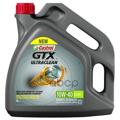 Castrol Масло Castrol GTX5 Ultraclean 10w40 A3/B4  4л