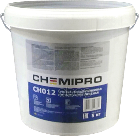 Chemipro Grease, Смазка Подшипниковая! 5 Kg, (Синяя) Литиевая -30-+150°С Nlgi 2 CHEMIPRO арт. CH012