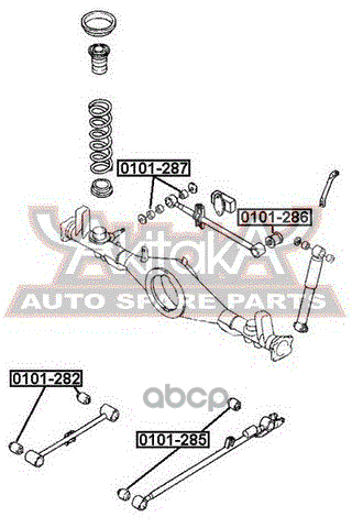 САЙЛЕНТБЛОК ЗАДНЕГО ПОПЕРЕЧНОГО РЫЧАГА