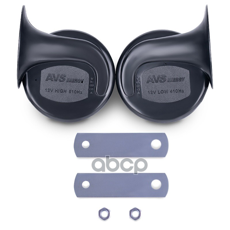 Сигнал звуковой 12 В (улитки) 410/510Гц 90 мм AVS Electric 43310