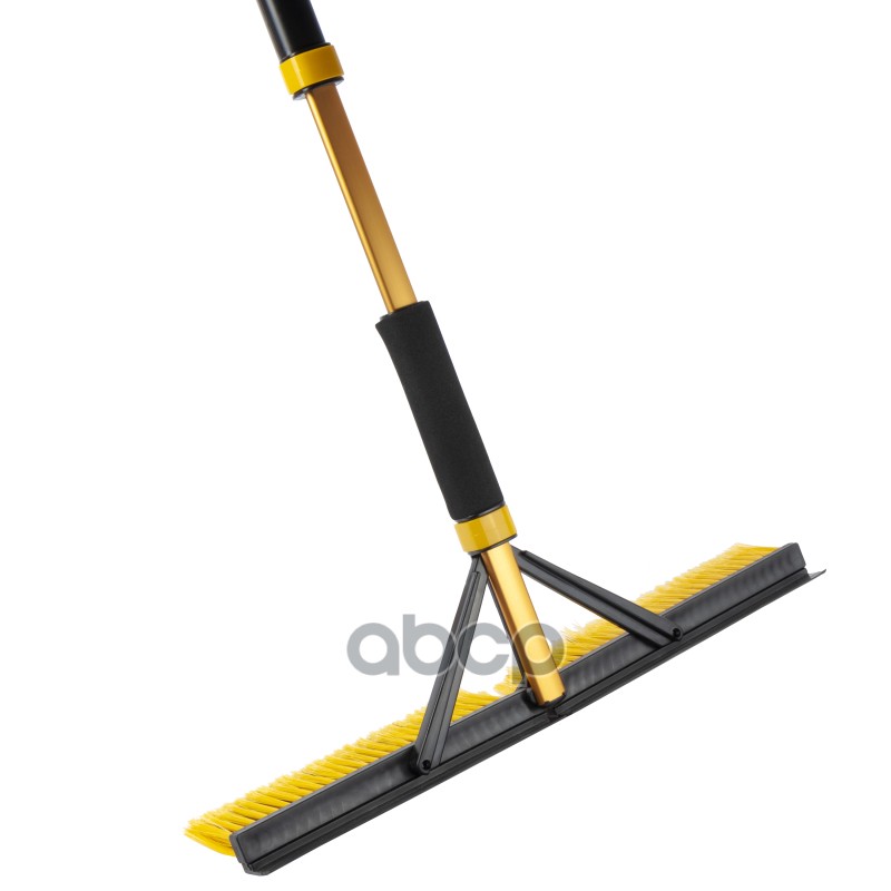 Щ тка-см тка со скребком телескопическая поворотная (90-102 см) с мягкой ручкой,