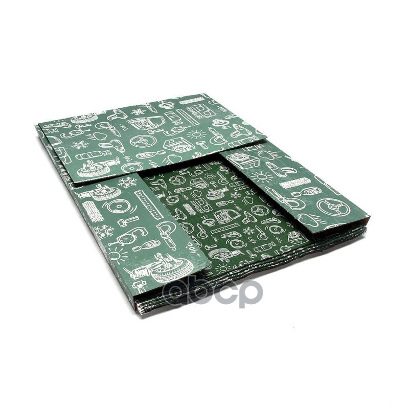 Шумоизоляция, вибропоглощение Expert 4 (0.5х0.7м) толщина 4мм, фольга 80мкм одно