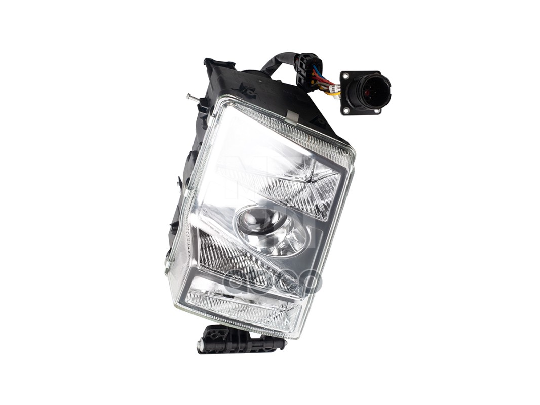 фара правая прямоуг/кругл.разъем H7 с ручн коррекц Volvo FH/FM 02->