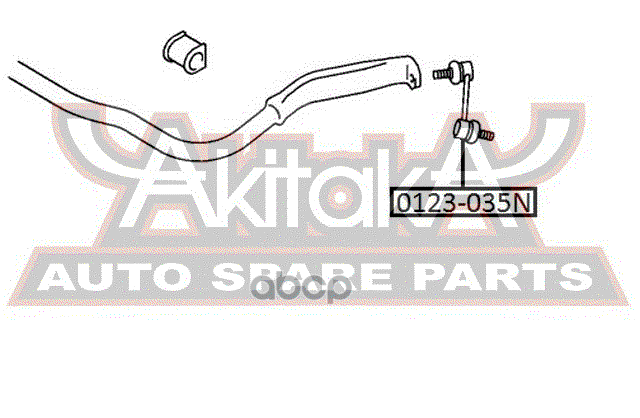 ТЯГА СТАБИЛИЗАТОРА ПЕРЕДНЯЯ ПРАВАЯ