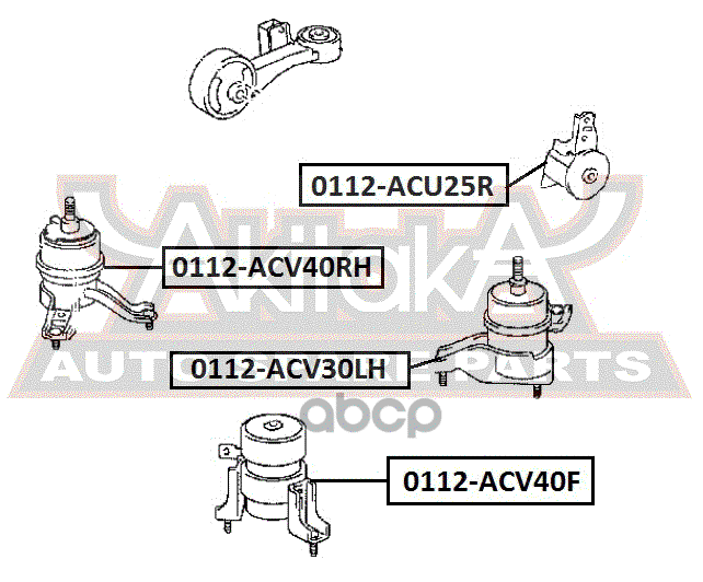 ПОДУШКА ДВИГАТЕЛЯ ПЕРЕДНЯЯ