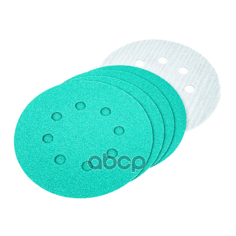Круг абразивный (шлифовальный) d=125мм P80 с 8 отверстиями под липучку (5шт) Arnezi R8010047