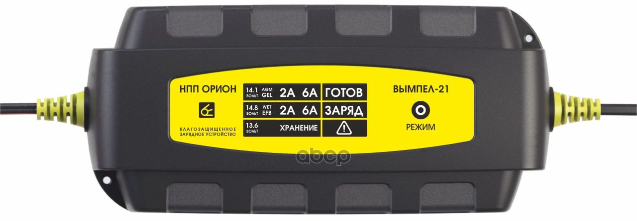 Устроиство зарядное Вымпел 12V 6A Вымпел-21 (автомат, светодиод)