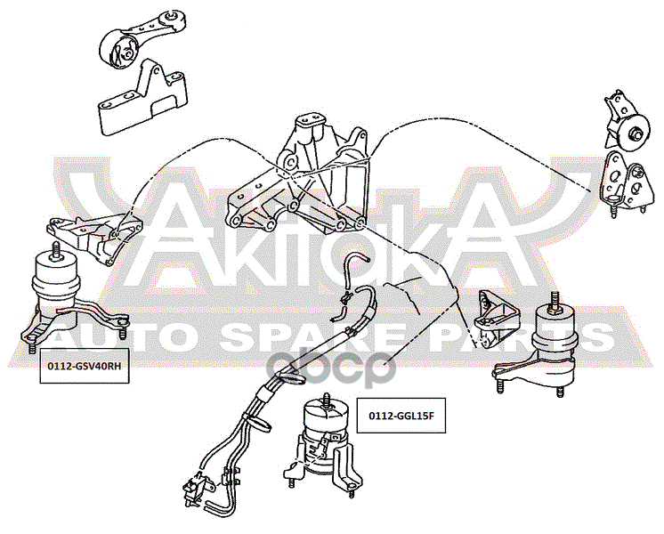 ПОДУШКА ДВИГАТЕЛЯ ПРАВАЯ