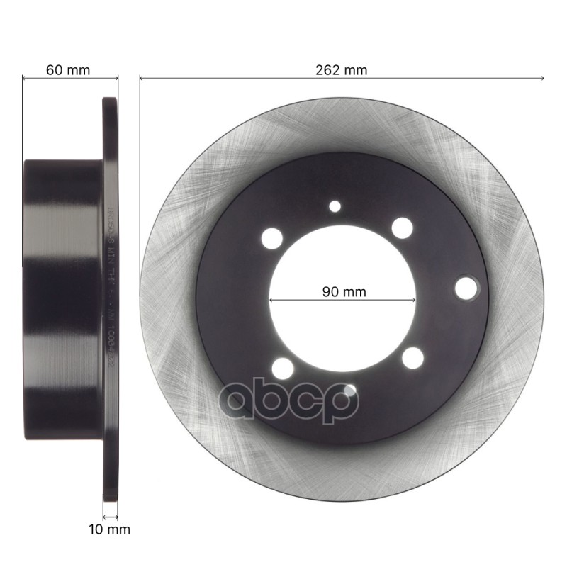 Диск тормозной задний AVANTECH MB668083 / MB699964 / / 58411M2050