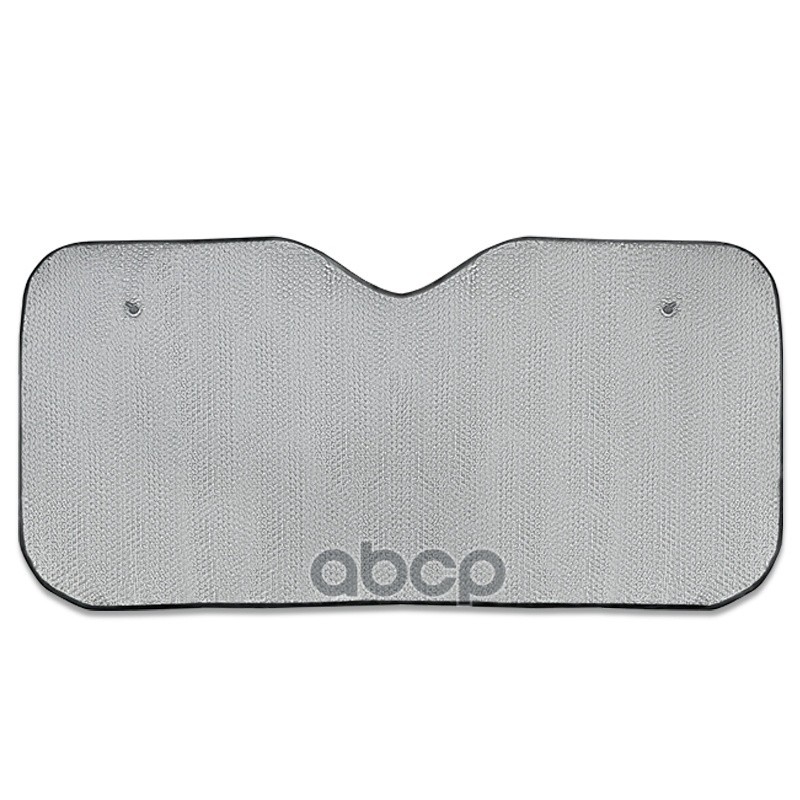 Шторка на лобовое стекло серебро 130 х 60 см гармошка AVS Single Bubble Ст. 43095