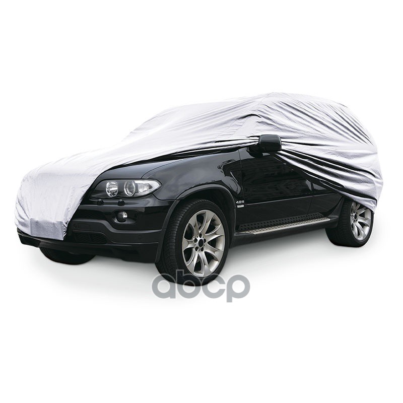 Тент для укрытия автомобиля (483х196х145 см) AVS (водонепроницаемыи, джип)