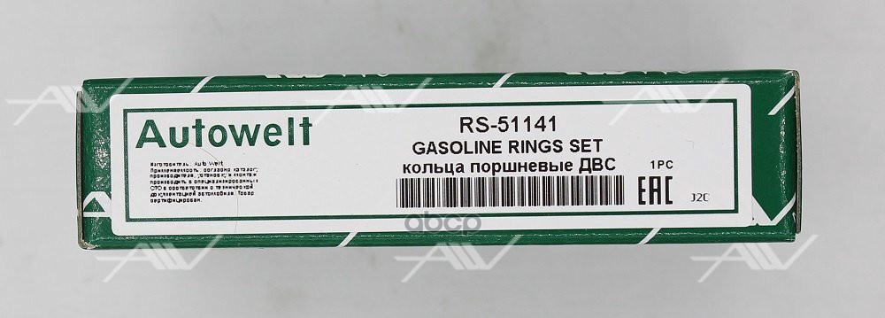 RS-51141 комплект колец 1 цил. 0.50 AUDI/VW 1.4 TSI 16 V CPTA/CZDA... 75.00mm 1.