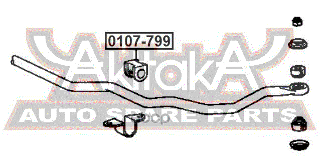 ВТУЛКА ЗАДНЕГО СТАБИЛИЗАТОРА D20