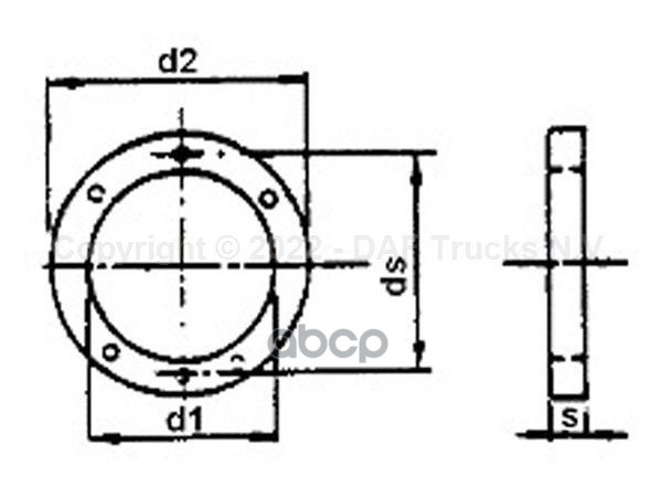 Кольцо регулировочное шкворня S=2,13