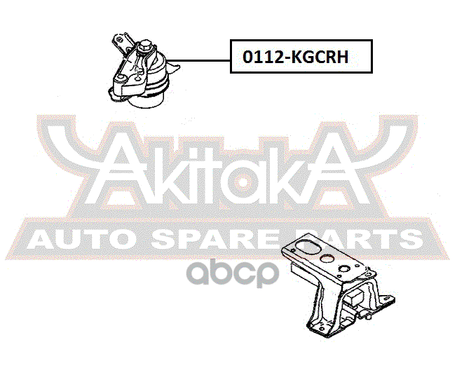 Опора двигателя правая TOYOTA Passo KGC10 2004-2010