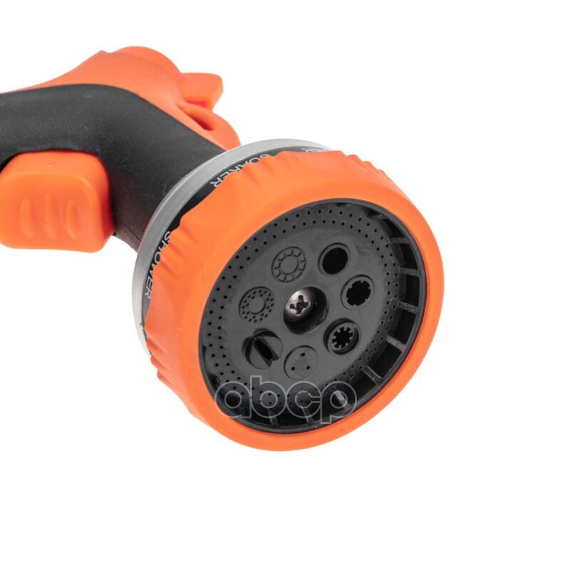 Пистолет-распылитель многофункциональный с прорезиненной ручкой и курк