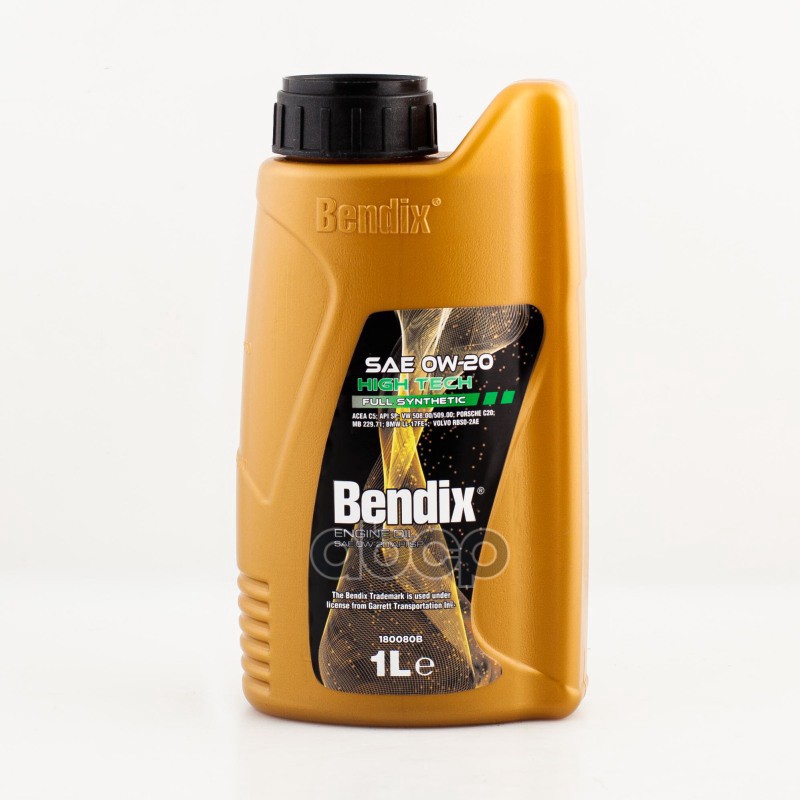 BENDIX 180080B Масло Моторное, Синтетика Bendix High Tech 0W-20 (1 Л.) 180080B