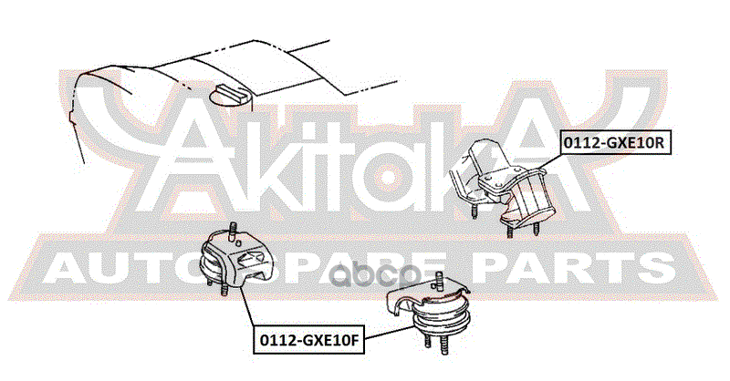 ПОДУШКА ДВИГАТЕЛЯ ЗАДНЯЯ