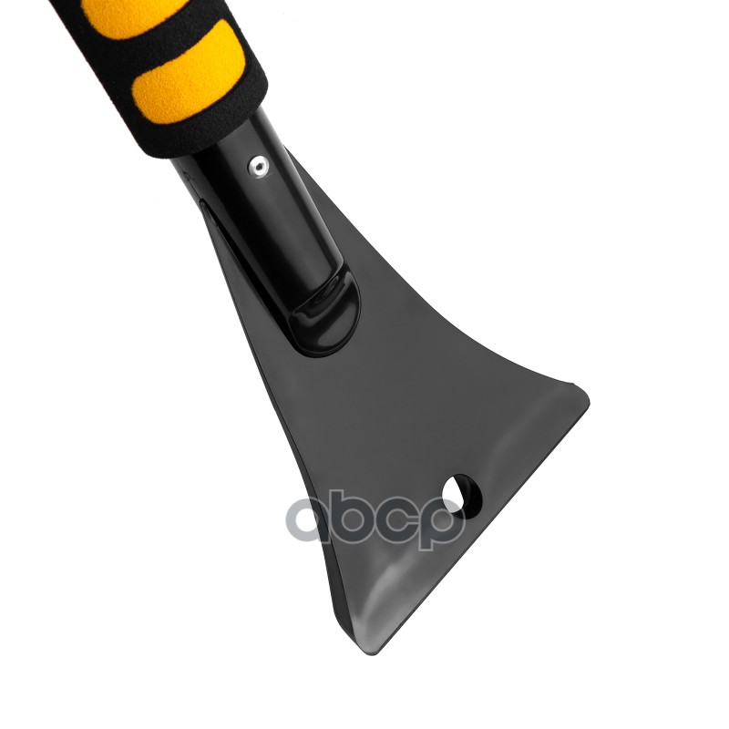 Щетка со скребком с мягкой ручкой 90см