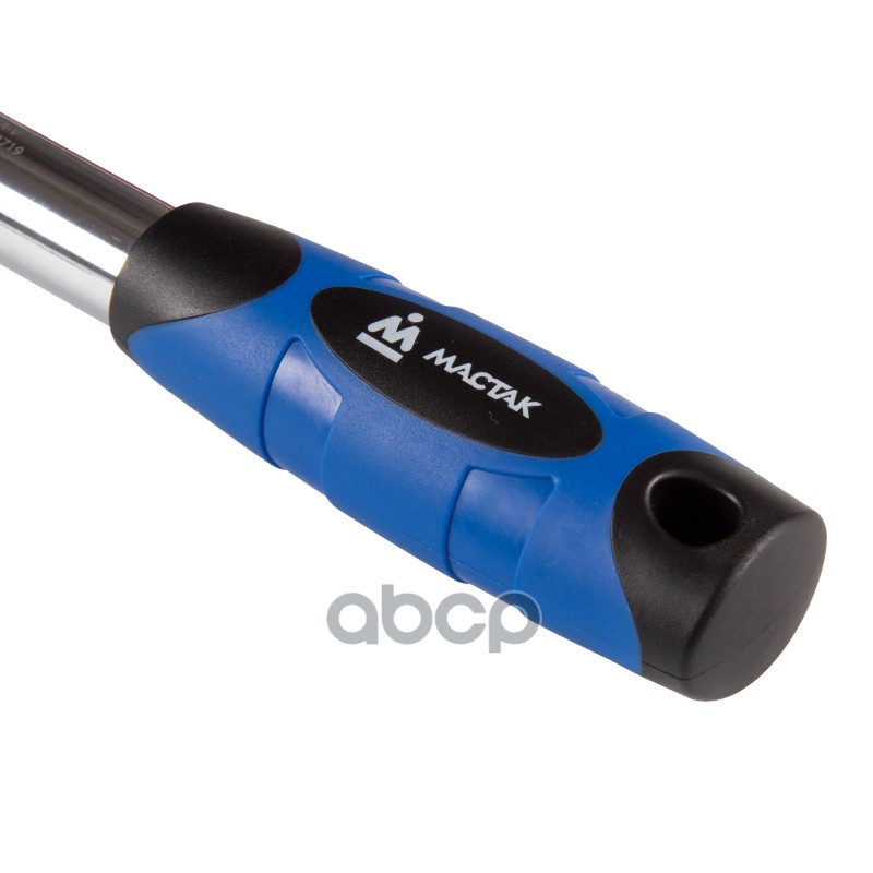 Трещотка 1/2, 350-490 мм, 72 зубца, флажковая с кнопкой, шарнирная, телескопичес