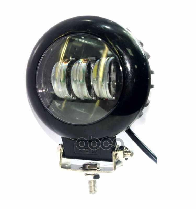 Светодиодная фара WL-430 (кругл. мет. корп., LENS, 3 LED, 45W)